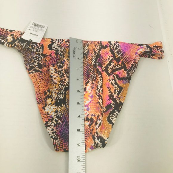 Shade And Shore Women's Size Medium 8-10 Low Coverage Bikini Swim Bottom New - Picture 9 of 9